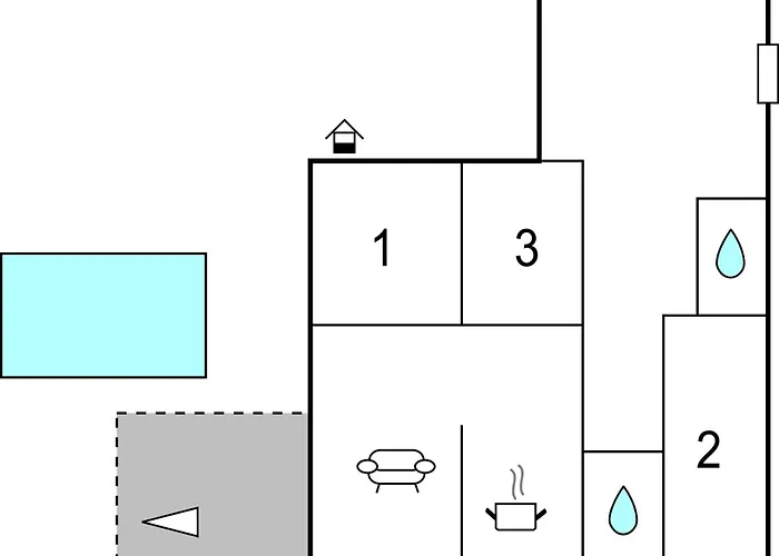 Amazing In With Kitchen Apartment *